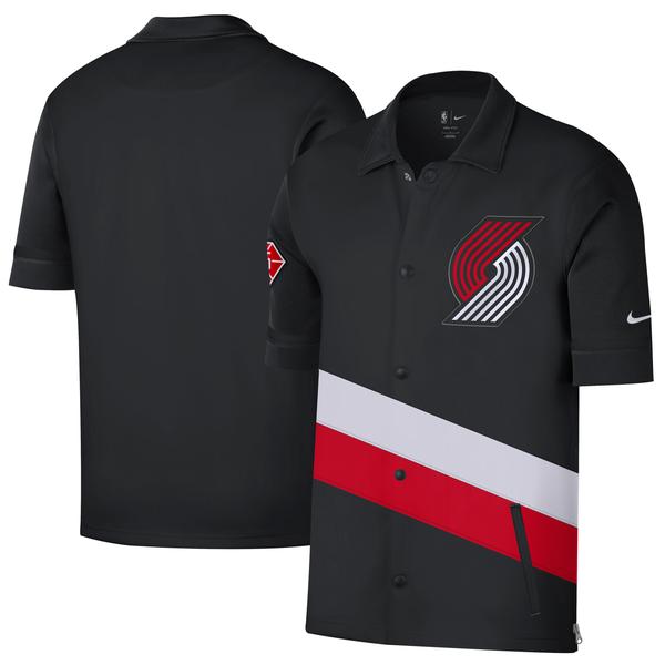 mens-nike-black-red-portland-trail-blazers-2021-22-city-edition-therma-flex-showtime-short-sleeve-full-snap-collar-jacket/