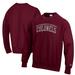 Men's Champion Maroon Eastern Kentucky Colonels Reverse Weave Fleece Crewneck Sweatshirt