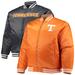 Men's Tennessee Orange/Black Volunteers Big & Tall Reversible Satin Full-Zip Jacket