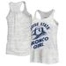 Women's Homefield Ash Boise State Broncos Vintage Racerback Tank Top