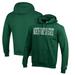 Men's Champion Green NDSU Bison Eco Powerblend Pullover Hoodie