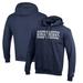 Men's Champion Navy Robert Morris Colonials Eco Powerblend Pullover Hoodie