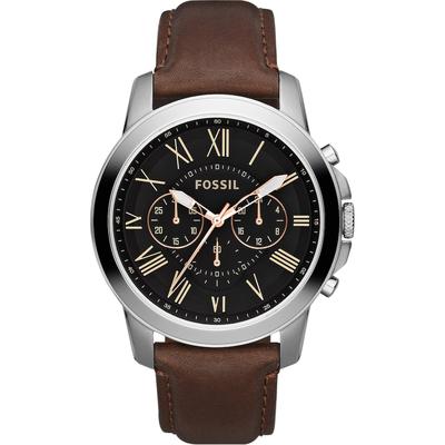 Fossil - Chronograph Edelstahl Herrenuhren Herren