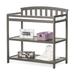 Child Craft Curve Top Changing Table w/ Pad Wood in Gray | 38 H x 37.2 W x 19.55 D in | Wayfair F09016.48