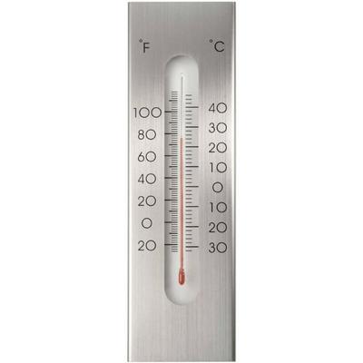 Nature - Garten Wandthermometer Aluminium 7 x 1 x 23 cm