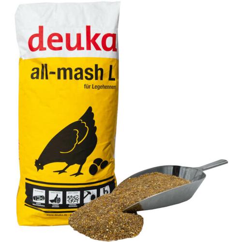 Ng All-Mash l 25 kg genfreies Hühnerfutter Geflügelfutter Legemehl Körner - Deuka