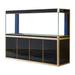 AQUA DREAM 260 Gallons Rectangle Aquarium Tank Glass (cost efficient & easy to clean) in Black/Yellow | 51 H x 78 W x 26 D in | Wayfair AD-1980-BK