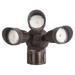 Morris 72570A - 30 Watt 120/277 Volt Bronze 5000K Daylight LED Security Light with Motion Sensor