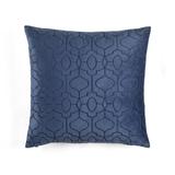 Lush Decor Geo Textured Velvet Decorative Pillow Cover