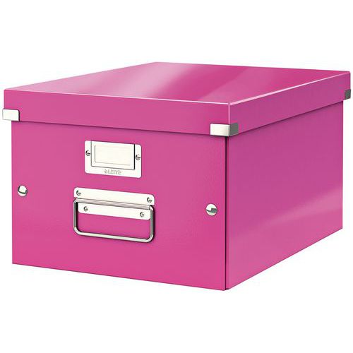 Boîte Leitz Click & Store Cube L - Rose - Leitz