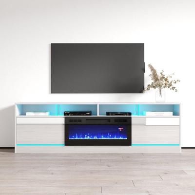 Disparo BL-05 Electric Fireplace 79" TV Stand