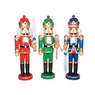 Santas Workshop 15" Bejeweled Kings Nutcracker Set 3