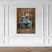 Trinx Baby Girl Plays Violin In Book Room - Once Upon A Time There Was A Girl… Gallery Wrapped Canvas | 14 H x 11 W x 2 D in | Wayfair