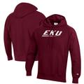 Men's Champion Maroon Eastern Kentucky Colonels Reverse Weave Fleece Pullover Hoodie