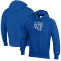 Men's Champion Royal Memphis Tigers Reverse Weave Fleece Pullover Hoodie