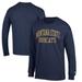 Men's Champion Navy Montana State Bobcats Jersey Long Sleeve T-Shirt