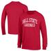 Men's Champion Cardinal Ball State Cardinals Jersey Long Sleeve T-Shirt