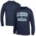 Men's Champion Navy Old Dominion Monarchs Jersey Est. Date Long Sleeve T-Shirt