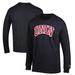 Men's Champion Black UNLV Rebels Jersey Long Sleeve T-Shirt