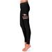 Women's Black North Carolina Central Eagles Thigh Logo Yoga Leggings