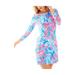Lilly Pulitzer Dresses | Lilly Pulitzer Floral Sophie Dress In Bay Blue | Color: Blue/Pink | Size: S