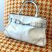 Coach Bags | Coach White Leather Bag | Color: White | Size: Os