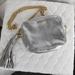Victoria's Secret Bags | 3/$30 Victoria's Secret Silver Crossbody Bag Euc | Color: Silver | Size: Os