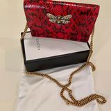 Gucci Bags | Gucci Gg Women Queen Margaret - Python Skin | Color: Red | Size: Os