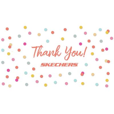 Skechers $125 e-Gift Card | Thank You