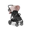 Hauck Buggy Rapid 4D, Kinderwagen Klein Zusammenklappbar, mit Liegefunktion, UPF 50+, Getränkehalter, Gummiräder, Großer Korb, bis 25 kg (Kind 22 kg + Korb 3 kg) (Dusty Rose)