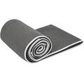 Hot Yoga Towel - Shandali Stickyfiber Yoga Towel - Mat-Sized, Microfiber, Super Absorbent, Anti-slip, Injury Free, 24" x 72" - Best Bikram Yoga Towel (Gray, Standard)