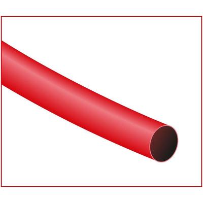 CYG - Schrumpfschlauch 6,4mm rot 1m