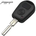 Jingyuqin – coque de clé télécommande 2 boutons étui de remplacement pour clé de voiture BMW E31