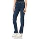 s.Oliver Women's Hose lang KAROLIN Straight, Dark Blue Stretched Denim, 44/34