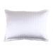 Ann Gish Quilted Channel Pillow Silk/Down/Feather in White | 30 H x 36 W x 4 D in | Wayfair PWNQ3630-WHI
