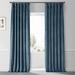 Exclusive Fabrics Signature Plush Velvet Hotel Blackout Curtains (1 Panel) - Luxury Soft Drapery for Light Control & Elegance