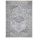 Blue 63 x 0.28 in Area Rug - Williston Forge Barcelona Valencia 7 Ft. X 9 Ft. Area Rug Polyester/Polypropylene | 63 W x 0.28 D in | Wayfair