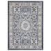 Blue/Navy 39 x 0.28 in Area Rug - Darby Home Co Merseles Coverty Medallion Navy 3 Ft. X 5 Ft. Area Rug Polyester/Polypropylene | Wayfair