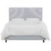 Wade Logan® Aimee-Leigh Low Profile Standard Bed Upholstered/Cotton in Gray | 49 H in | Wayfair 678635B004D24FD88079C6AE58B127BC