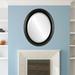 Astoria Grand Reposa Beveled Accent Mirror Wood in Black | 32.63 H x 22.63 W x 1.125 D in | Wayfair 7DB31739CEC84EC88F36BE2EB00CD69E