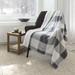 Gracie Oaks Drusella Premium Printed Super Soft Lightweight Cozy & Functional Throw Polyester in Gray | 48 W in | Wayfair