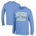 Men's Champion Light Blue Southern University Jaguars Jersey Est. Date Long Sleeve T-Shirt