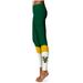 Women's Green Vermont Catamounts Color Block Yoga Leggings