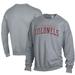 Men's ComfortWash Gray Eastern Kentucky Colonels Garment Dyed Fleece Crewneck Pullover Sweatshirt