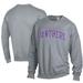 Men's ComfortWash Gray High Point Panthers Garment Dyed Fleece Crewneck Pullover Sweatshirt