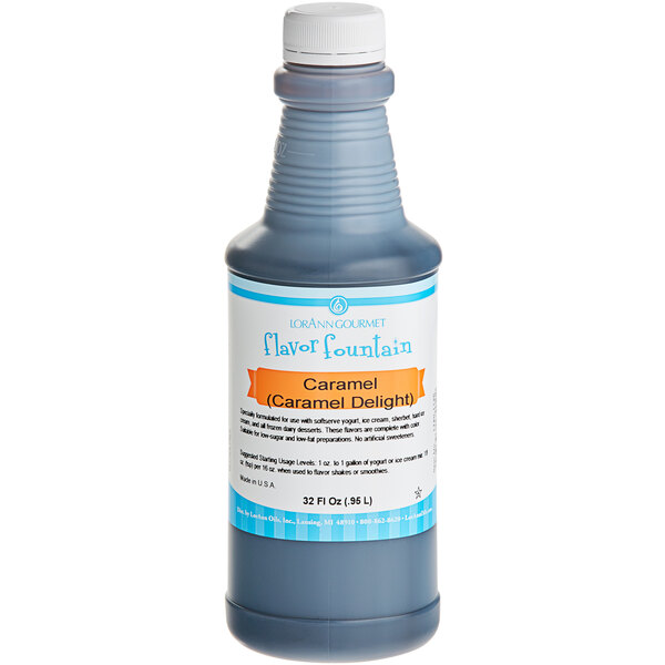 LorAnn Caramel Flavor Fountain Syrup 32 fl. oz.