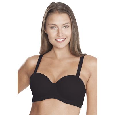 Plus Size Women's Convertible Strapless Underwire Bra by Comfort Choice in Black (Size 50 G)