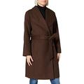 ESPRIT Collection Women's 091EO1G315 Jacket, 200/Dark Brown, L
