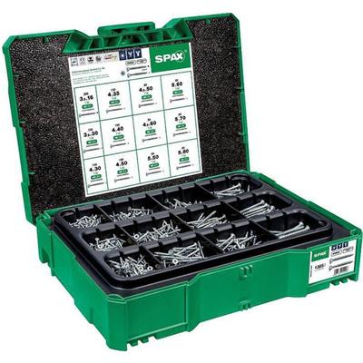 Spax - Montagekoffer Box Systainer T-Loc i Wirox 1380 Stück + 5 Bits Image