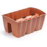 Crown 12l Pot., Dimensions 393x278x201 mm, colore di terracotta - Terracotta